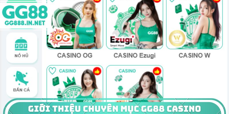 Giới thiệu chuyên mục GG88 casino