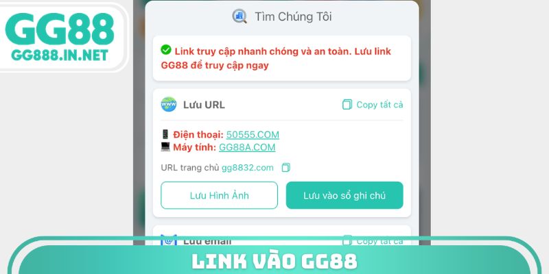 Link v&agrave;o GG88
