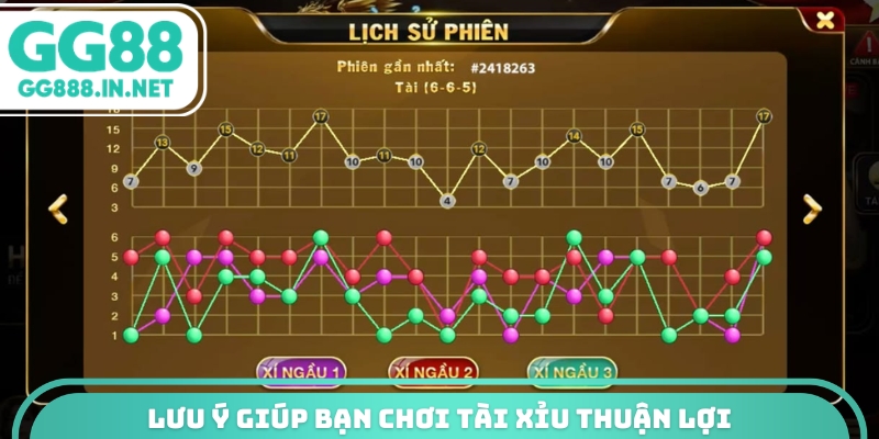 Lưu ý giúp bạn chơi tài xỉu thuận lợi