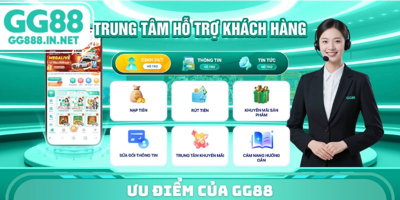 Ưu điểm của GG88
